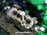 Προετοιμασία του Honda CRX All Motors των Χατζηπαντελή και Τσόρβα. (c) greekdragster.com - The Greek Drag Racing Site, since 2001.