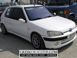 ΜΑΡΑΒΑΣ ΓΙΩΡΓΟΣ - PEUGEOT 106 (BA1 CLASS) © greekdragster.com - The Greek Dragster Site